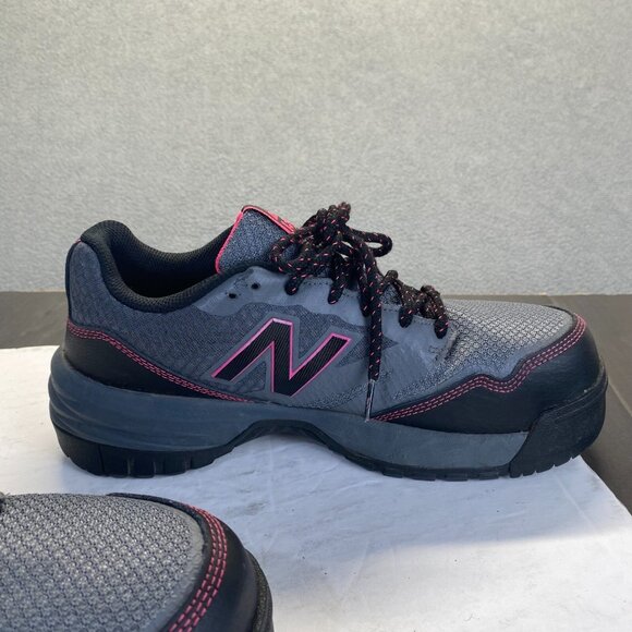 New Balance 589T1 Womens Size 9 Gray Pink Outdoor Composite Toe Work Shoes - Picture 11 of 16
